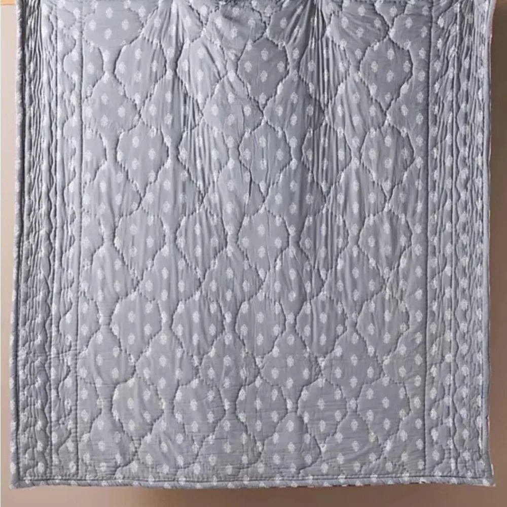 Anthropologie  Zadie Artisan King Quilt NWT